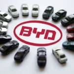BYD's overseas sales of EVs surged in Q1