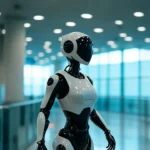 A demonstration robot from Enpower Greenwich