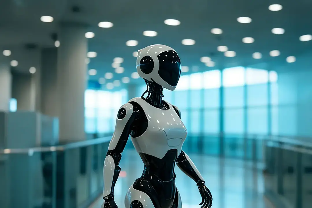 A demonstration robot from Enpower Greenwich