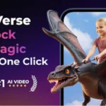 Photograph shows a shot from an AI video generated by Aishi Technology's PixVerse