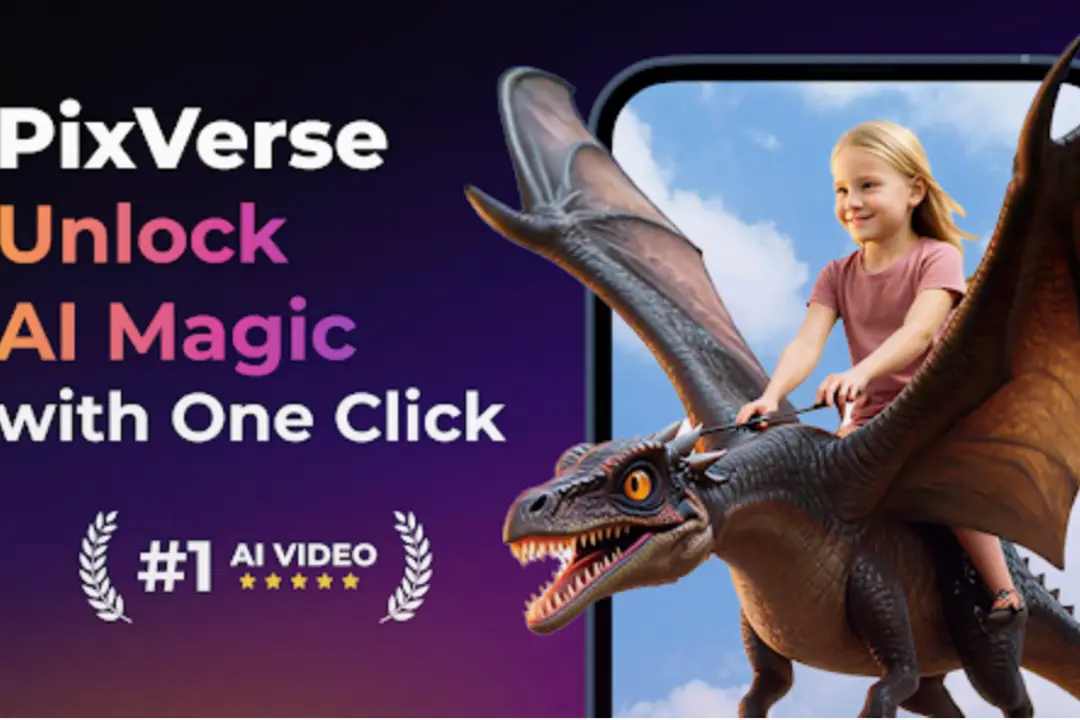 Photograph shows a shot from an AI video generated by Aishi Technology's PixVerse