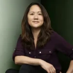 The picture shows a photograph of Lin Qiao, the co-founder of Fireworks AI