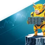 Picture shows an illustration of an Ox carrying a pile of semiconductors