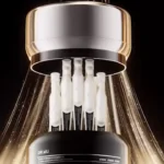 Photograph shows an illustration of Dr. Wu products