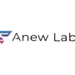 Photograph shows the name and logo of Anew Labs