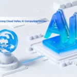 Photograph is a computer generated illustration of the Wuxiang Cloud Valley ecosystem