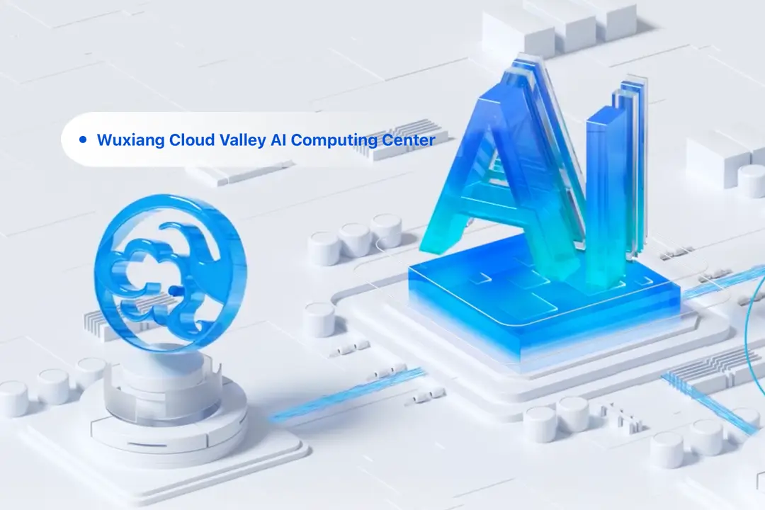 Photograph is a computer generated illustration of the Wuxiang Cloud Valley ecosystem
