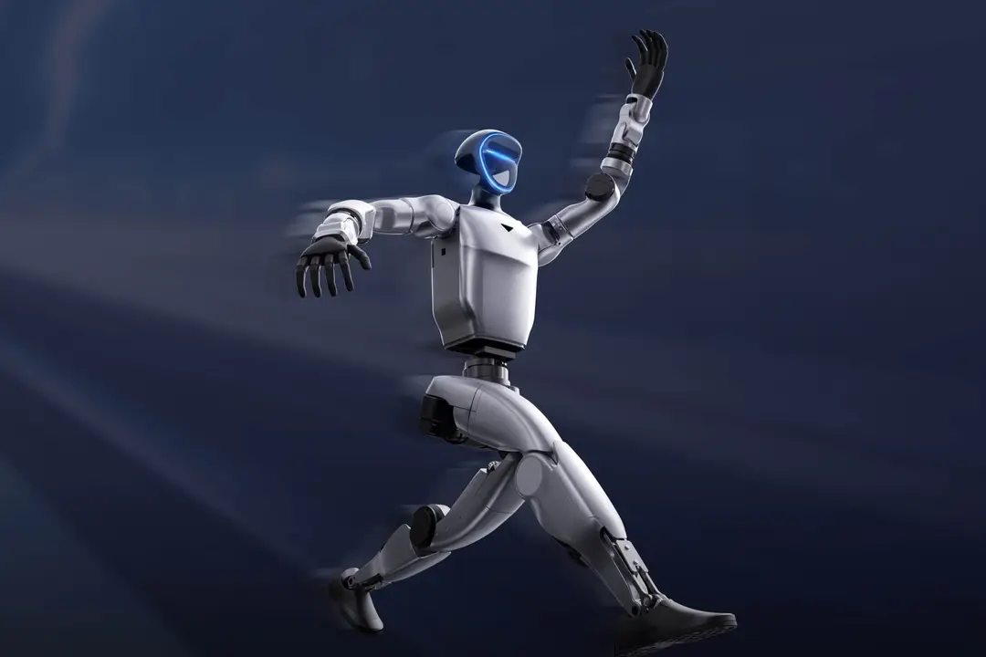 Photograph shows Unitree's G1 humanoid robot