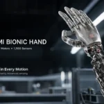 Photograph shows Xiaomi's new bionic dexterous hand